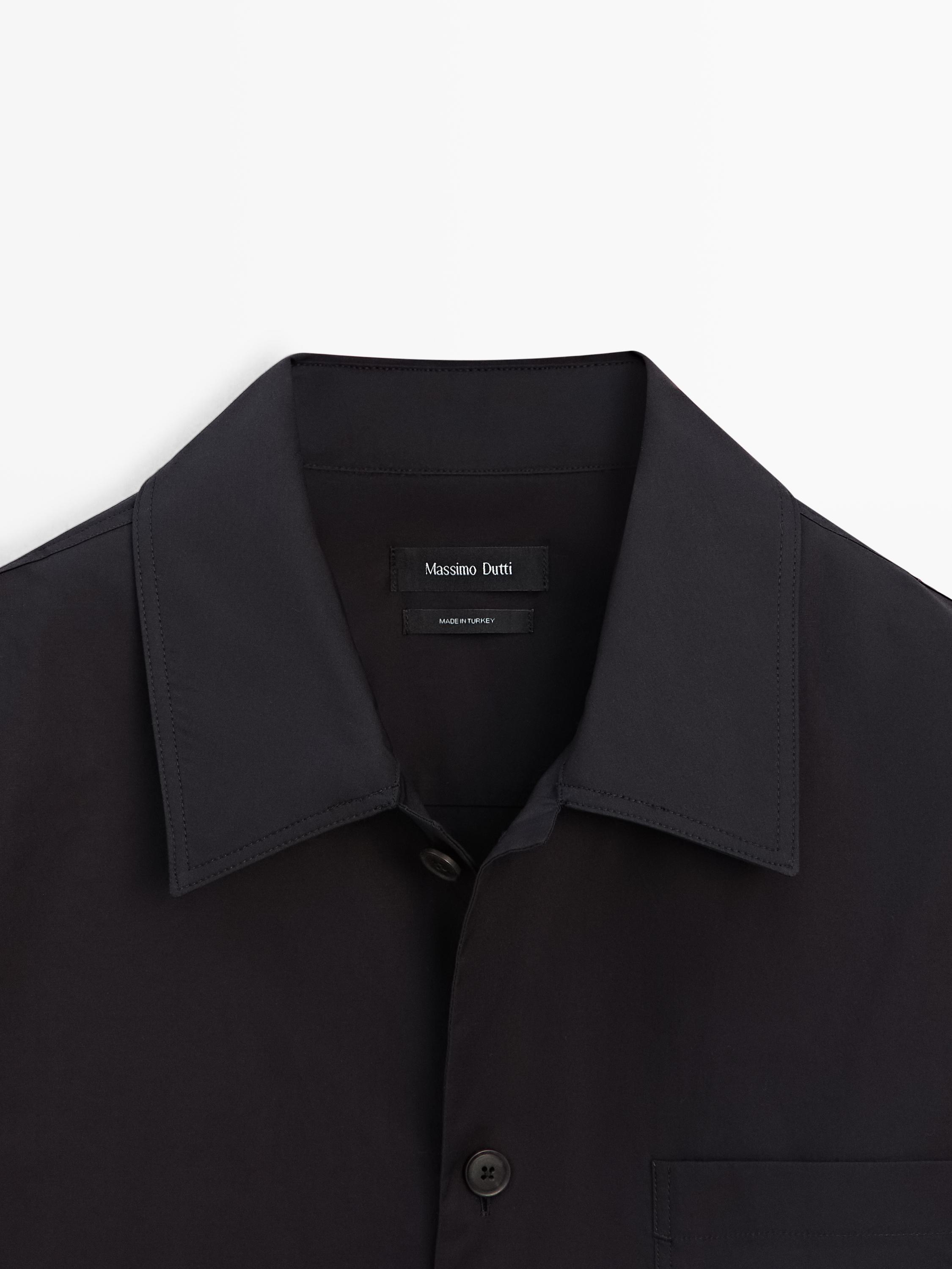 100% cotton overshirt